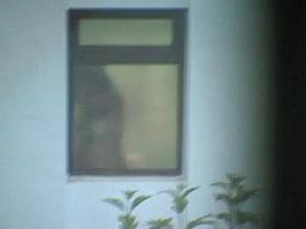 Woman hidden spy bath