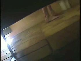 Naked girl caught by a toilet cam in school locker room