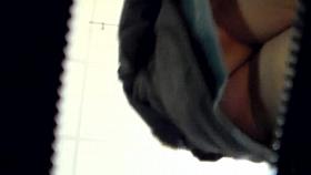 mature upskirt jean skirt