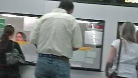 Amazing street candid of two hot chicks