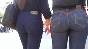 Beautiful Ass in Tight Jeans Hot Young Mom