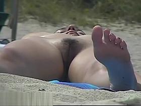 Gorgeous brazilian chicks beach voyeur vid