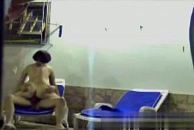 Horny couple fucking nice on hidden cam