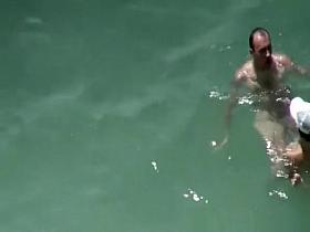 Normal day at the nudist beach