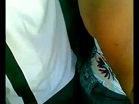 Encoxada 236: she was turned on by feeling my hard on