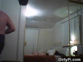 Cheating Brunette Housewife Cumshot On Spy Camera