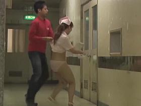 Nurse on sharking video tries to hide her hot panty