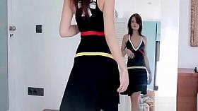 Voyeur cams catching clothes changing