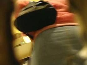 Upskirt shots collection in this slow motion voyeur video