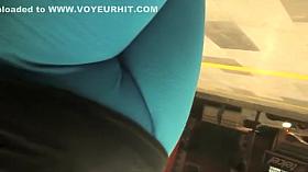 Towel covered them as they fuck