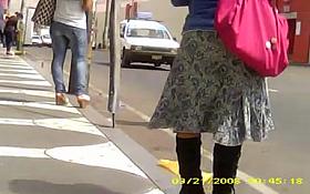 Madura espera el bus