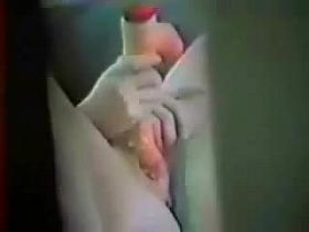 Through court yard window. girlfriend caught