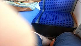 Heimlich in der S-bahn aufgenommen
