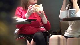 Upskirt asian babes seen