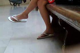 Candid Teen Feet #1