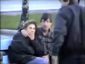 Totally drunk homeless.