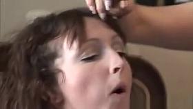 Horny women pulling guys cock and loving it