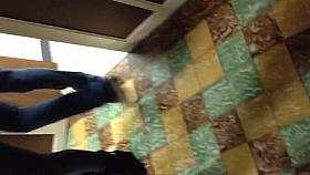 Slutty girl On high heels