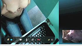 Attractive amateur babe sensually peels off her clothes on