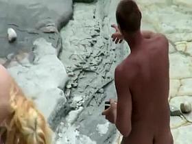 She poses for her husband in a thong