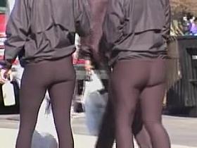 A group of hot amateurs with candid booties on my cam 05zo