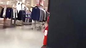 Hot Teen Ass on escalator