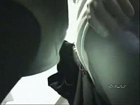 Real brunette amateur upskirt vid