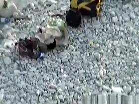 Nudist swims and photo session