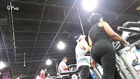 Big Booty not Mama and not her stepdaughter working out