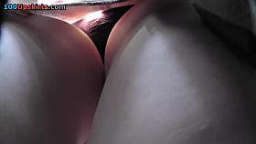Mind-blowing upskirt closeup movie scene