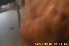 Hot Girl In Cute White Shorts In Supermarket