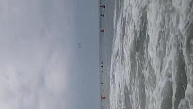 Latina BBW in the water