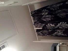 chubby asian wife undressing