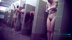 Hidden cameras in public pool showers 1058