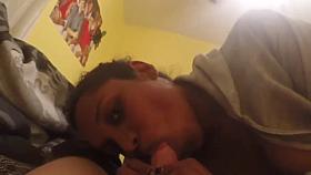 Young Couple Blow Job