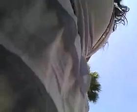 Upskirt Sexy Booty Shorts