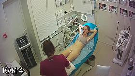 Slim Russian Girl At Depilation