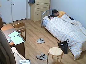 Asian teen masturbates up skirt and gets licked by man