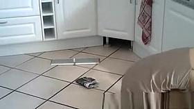 Sexy household cleaning