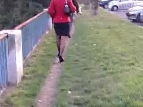 my wife in black stockings an high heels