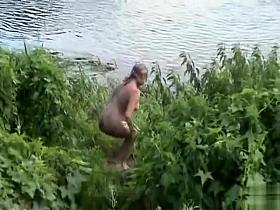 Cute couple enjoys hot sex on a picnic