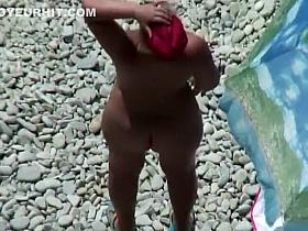 Big ass during playful water wrestling