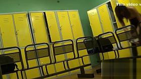 Pantyhose Voyeur Lockerroom