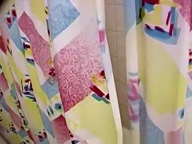 Husband films his tight body in shower