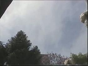 Hot girls filmed upskirt by randy voyeurs with spy cams.