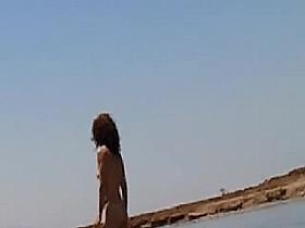 mature women on the Dead Sea