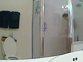 Peeping on sister in law under a shower