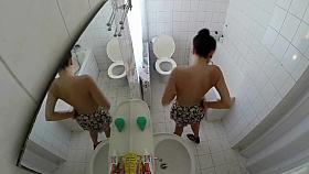 Peeping my maid showering twice