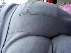 Jiggle Bum close up slow