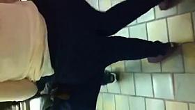 Fat Ass Getting on SubWay